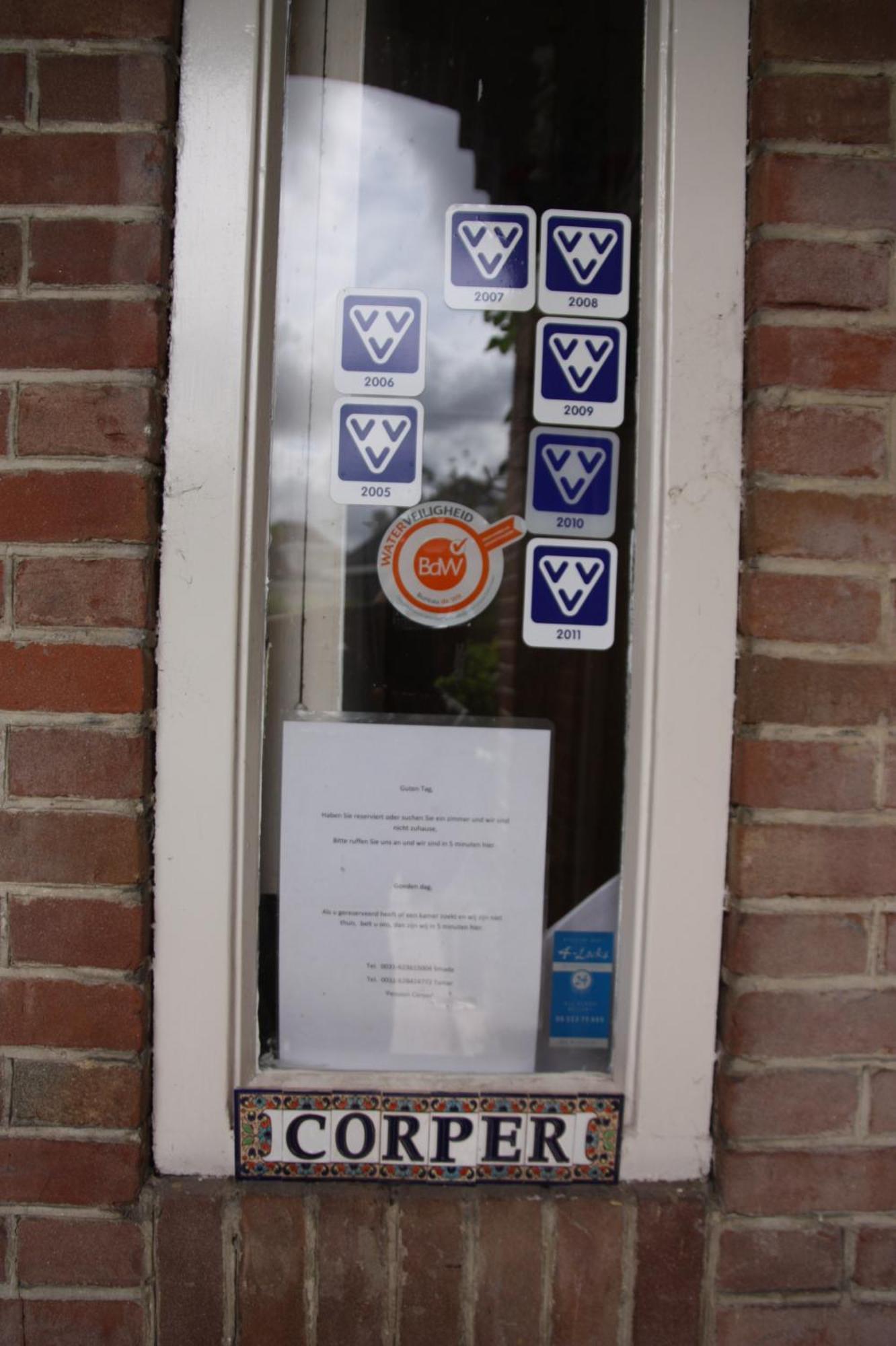 Pension Corper Zandvoort Exteriör bild